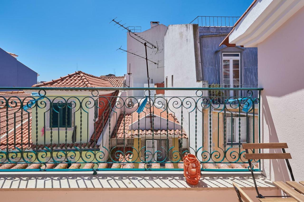 Cozy Apartment In Historic Center With Terrace Lisboa Exterior foto